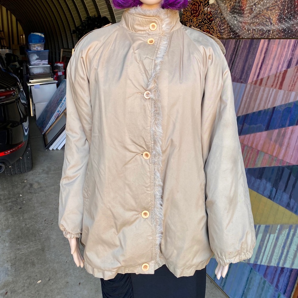 Vintage Bonnie Cashin Faux Fur Lined Jacket - Picture 3 of 8